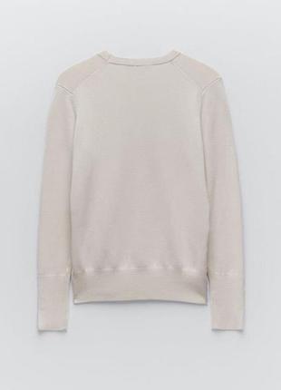 Базовый свитер zara р.s 2