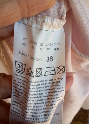 Італійська шовкова блуза вільного крою на віскозній маєчці3 фото