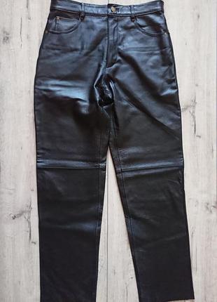 Шикарные кожаные штаны  john f.gee  размер м3 фото