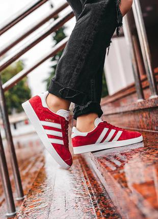 Adidas gazelle red 2200 75341592
