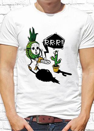 Чоловіча футболка push it з принтом ананас з пилкою фп000674