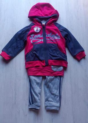 Новый спортивный костюм тройка lonsdale оригинал из америки 12-18 мес.