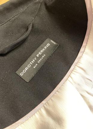 Черный базовый классический пиджак dorothy perkins5 фото