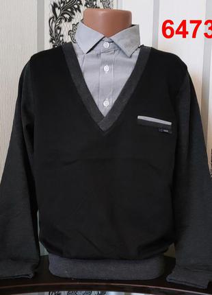 Джемпер обманка cegisa на рост 116-134