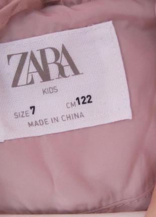 Дождевик zara kids на девочку 7/122 см3 фото