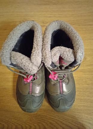 Зимние детские ботинки сапоги сolumbia. раз.365 фото