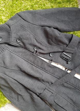 Пальто с поясом