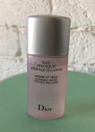 Dior eau magique demaquillante visage et yeux 15мл1 фото