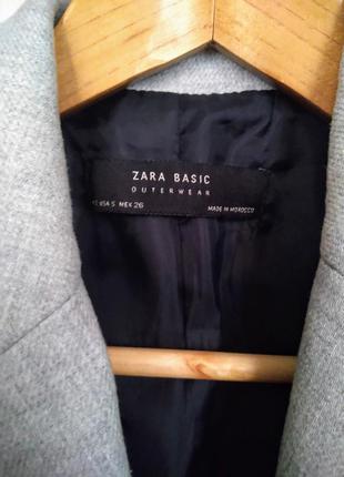 Красивый удлиненный жакет пиджак блейзер zara s9 фото
