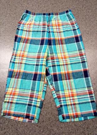 Байкові піжамні, штани для дому, домашні штанці на 1-2 роки, 86-98 см1 фото