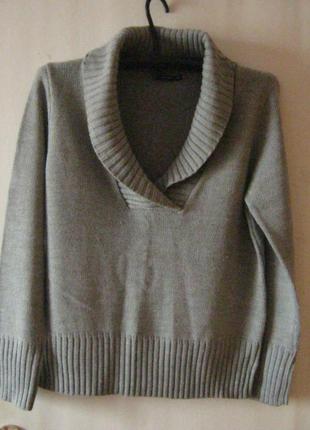 Стильний чоловічий светр/пуловер store twenty one, комір шалька р. 22 - наш 50-52, бангладеш