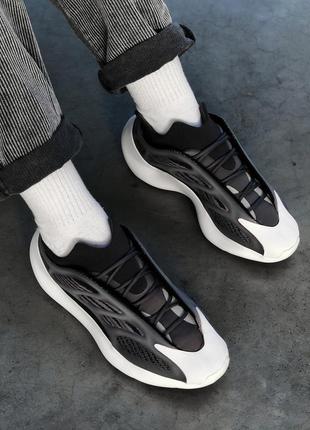 Кроссовки мужские adidas yeezy boost 700 v3 черные/серые (адидас изи буст, кроссівки)4 фото