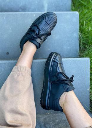 Стильні чорні кросівки, кеди 🔥🔥🔥4 фото