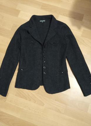Тонкий жакет з 💯%вовни,,sandra pabst,,s/36,німеччина