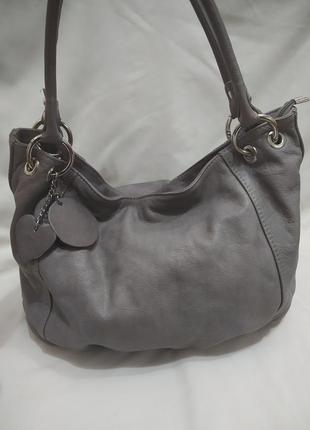 Шикарна сумка genuine leather "borsa in pelle "