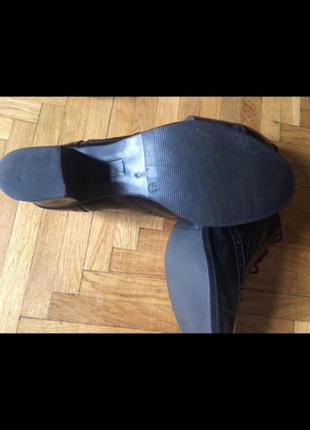 Новые немецкие кожаные туфли оксфорды zone 41 (27.5-9.5)на широкую ногу4 фото
