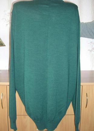 Отличный шерстяной мужской свитер/пуловер charles vogele, большой размер 2xl2 фото