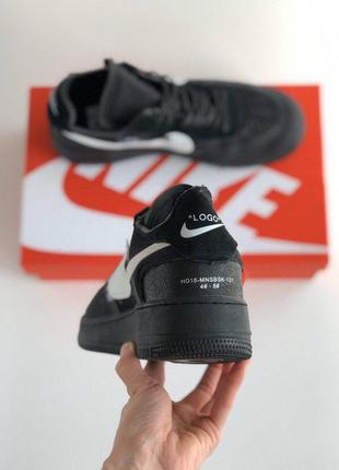 Off-white x nike air force 1 black кросівки!!! 8
