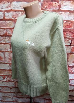 Джемпер вовняний fila вінтажний 90-00