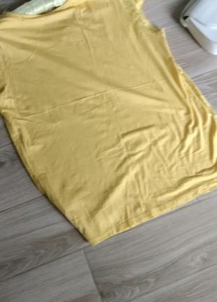 Футболка-блуза в сонячному кольорі3 фото
