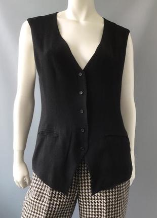 Легка тепла жилетка на підкладці, шерсть у складі, drykorn for beautiful people, німеччина