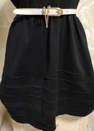 Стильное черное платье6 фото