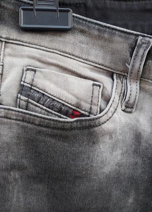 Женские джинсы skynzee low superstretch 0857j итальянского бренда diesel оригинал итальянская7 фото