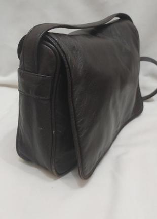 Женская сумочка кросс-боди натуральная кожа3 фото