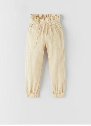 Штаны льняные брюки