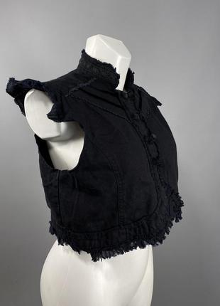 Курточка легкая hearts and velvet, черная2 фото