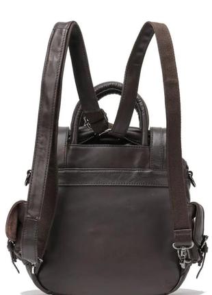 Женская сумка кожаная коричневая5 фото
