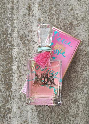 Парфюмированная вода peace, love and juicy couture - juicy couture, 100 мл7 фото