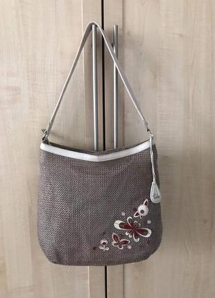 Симпатичная сумка - плетенка tula