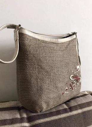 Симпатичная сумка - плетенка tula5 фото