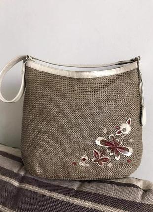 Симпатичная сумка - плетенка tula6 фото