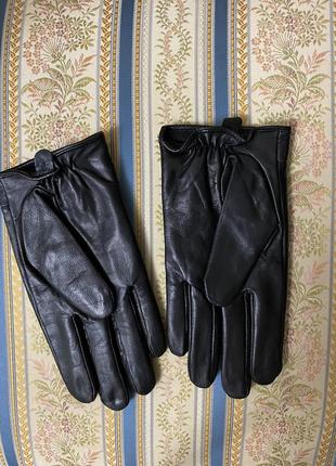 Кожаные перчатки3 фото