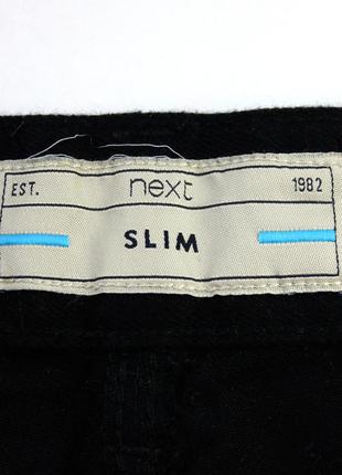 Чёрные стрейчевые плотные джинсы4 фото