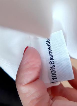 Рубашка свободного кроя объёмная оверсайз бойфренд удлинённая немецкого премиум бренда10 фото