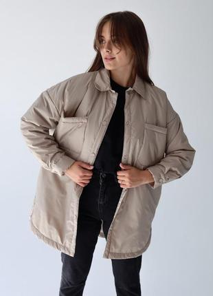 Куртка-рубашка, куртка, курточка, весення куртка, куртка оверсайз, багато кольорів