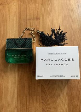 Жіночі парфуми marc jacobs decadence 100 ml tester.1 фото