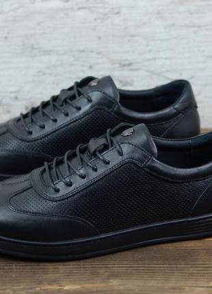 Мужские кожаные кеды/туфли cevivo (топ качество)