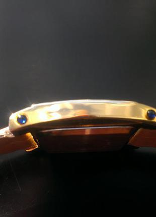 Симпатичные кварцевые женские часы со стразами, linel, 90е