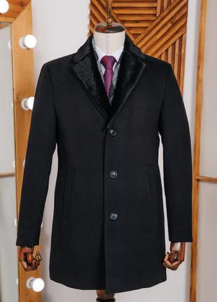 Кашемировое пальто west fashion exclusive размер 48 / 176