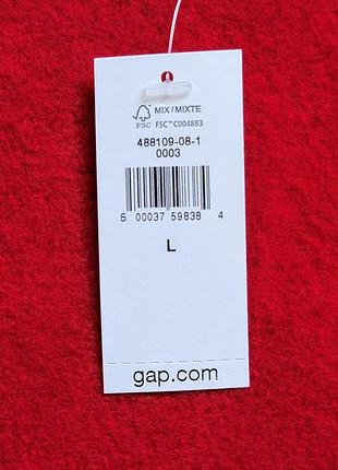 Худи gap logo zip fleece hoodie