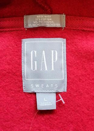 Худи gap logo zip fleece hoodie