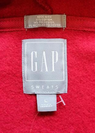 Худи gap logo zip fleece hoodie5 фото