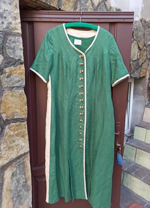 Tirol платье винтаж баварское лен хлопок