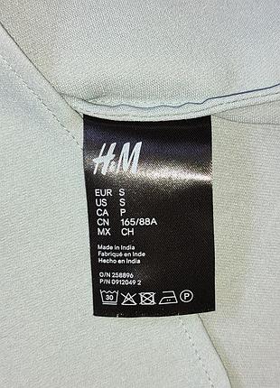 Новая блуза h&m. размер s 7
