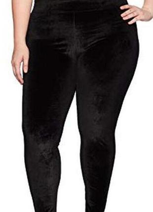 Шикарные стрейчевые леггинсы супер бата в мелкий рубчик высокая посадка f&f 🍁🌹🍁