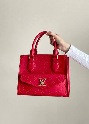 Lockme red жіночий брендовий стильна червона сумка з ремінцем тренд жіноча червона модна сумка5 фото